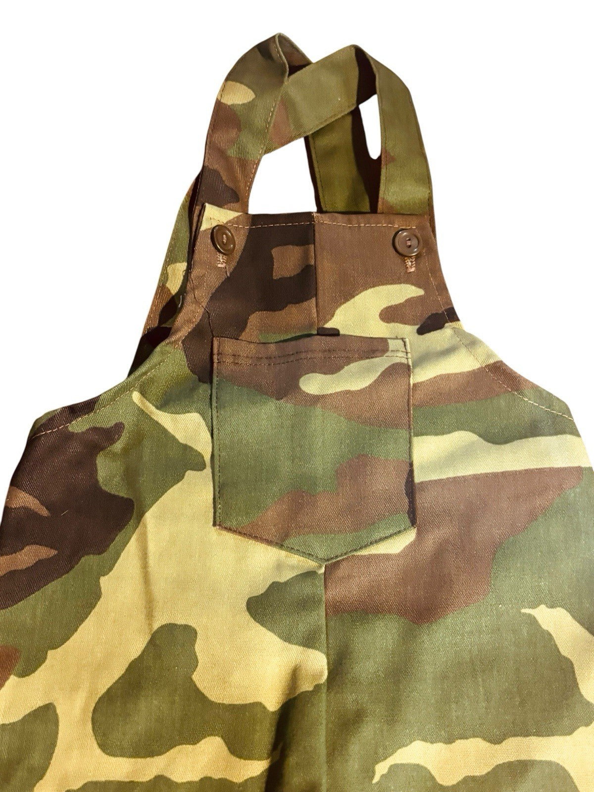 *Young Commandos Camouflage Toddler Overalls, Size 12 Months NEW