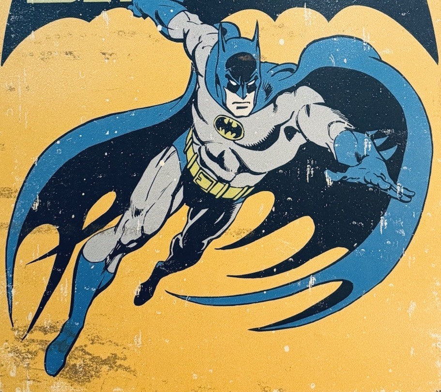 Vintage Style Batman Metal Tin Sign DC Comics Garage Man Cave Wall Decor