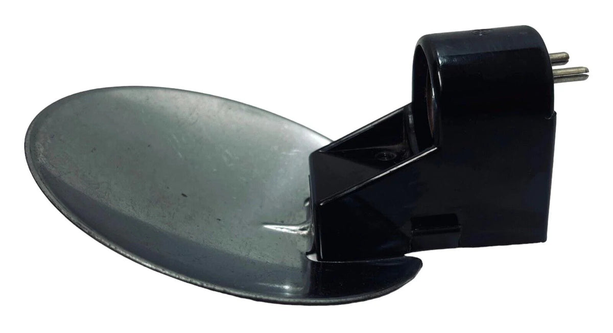 PHOTO FLASH BULB HOLDER NO. 11-OR - 4.5" X 4.5' ROUND, MADE IN USA~VINTAGE