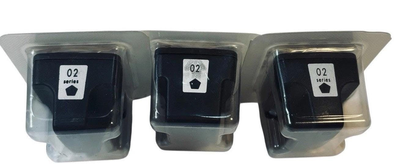*NEW Ink Cartridges HP Invent CB279W 02 Series "BLACK"