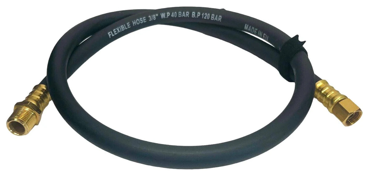 3/8 Inch High-Pressure Flexible Hose, W.P 40 BAR B.P 120 BAR