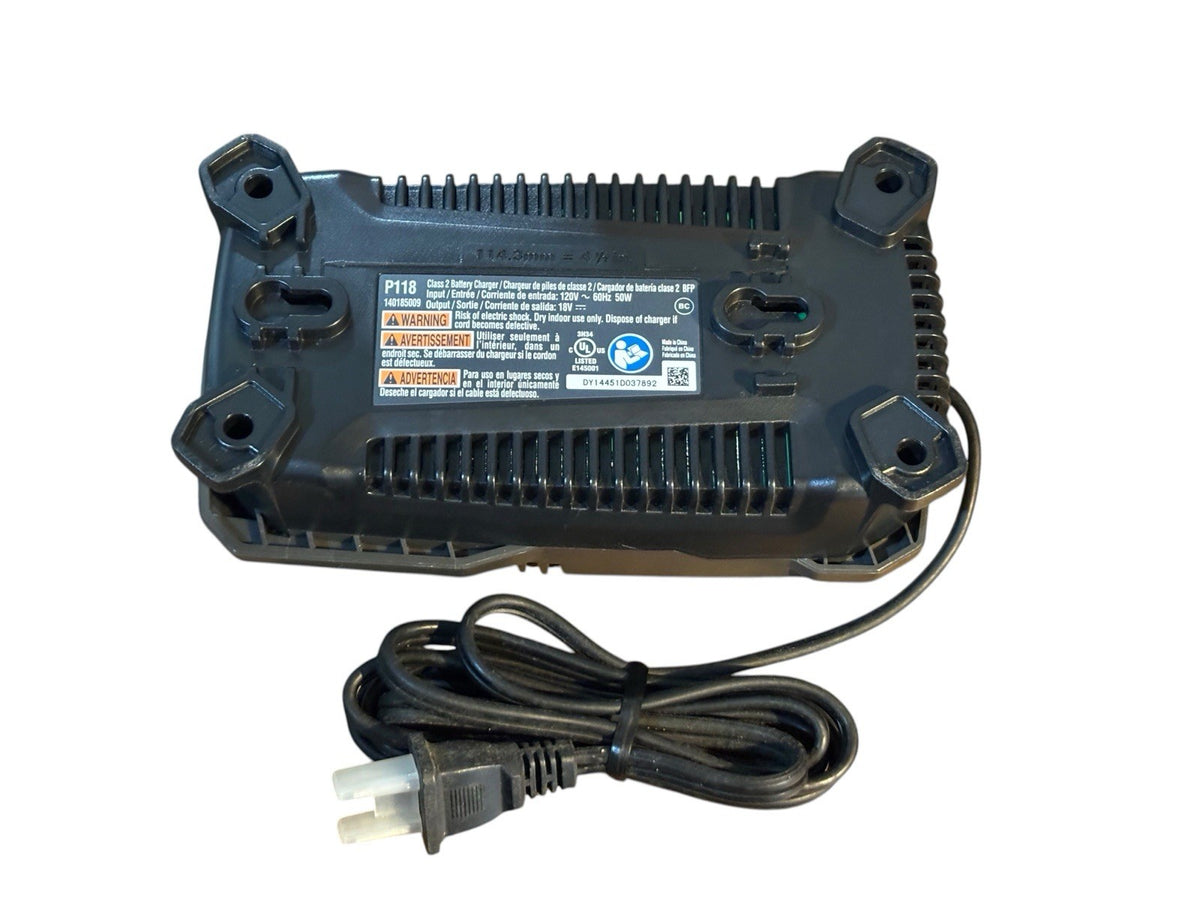 Ryobi P118 18V Lithium-Ion Battery Charger  Only Tested Works