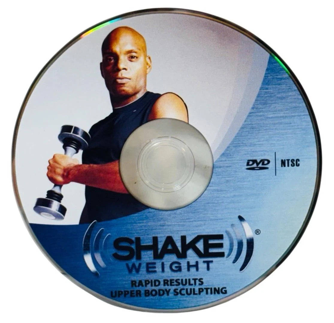 Exercise DVD Shake Weight For Men Pro Rapid Results Upper Body Sculpting