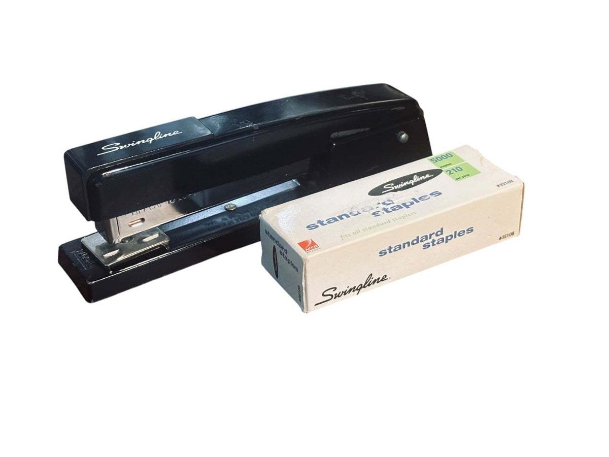 Swingline Stapler #747 BLACK, with Box Staples. Works Great