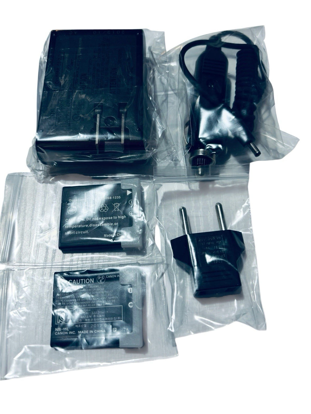 Wasabi Power Battery Pack with Charger for Canon NB-11L, NB-11LH, Pack of 2