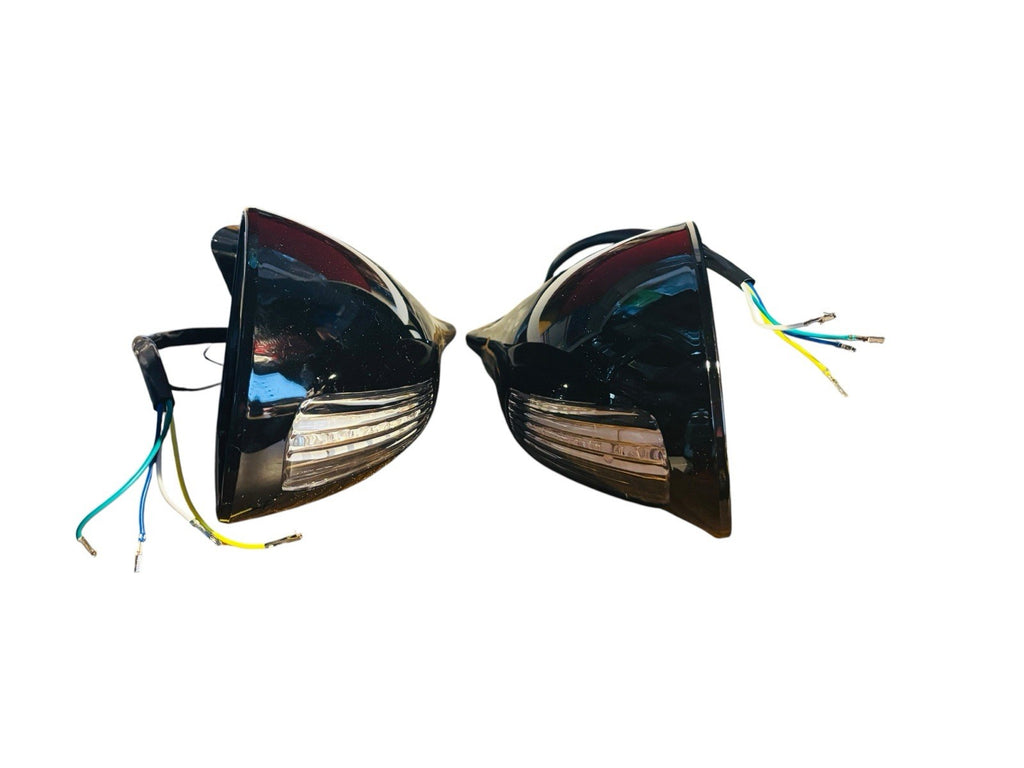 *98-05 Mirror Set for Mercedes Benz S-Class Sedan, Black Model 3286A