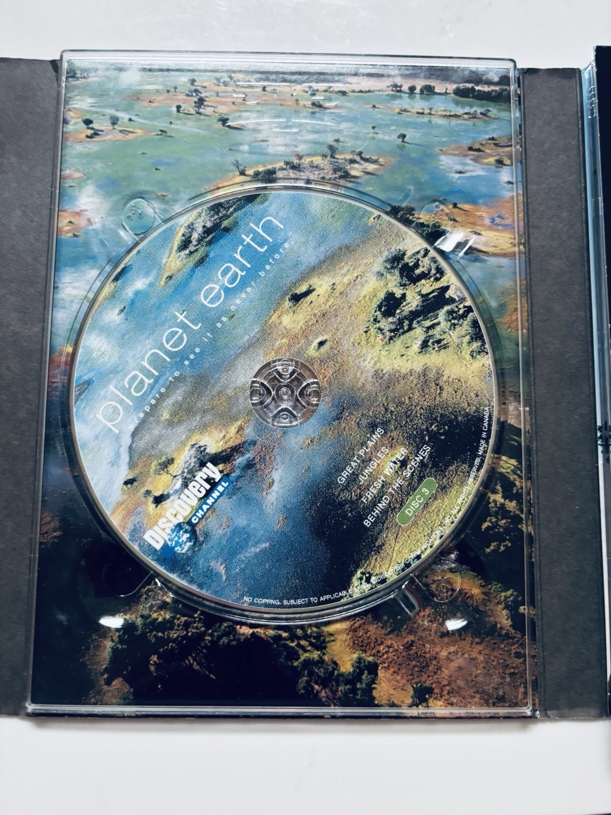 *PLANET EARTH Five DVD Collectors Edition Box Set 2007 Discovery Channel