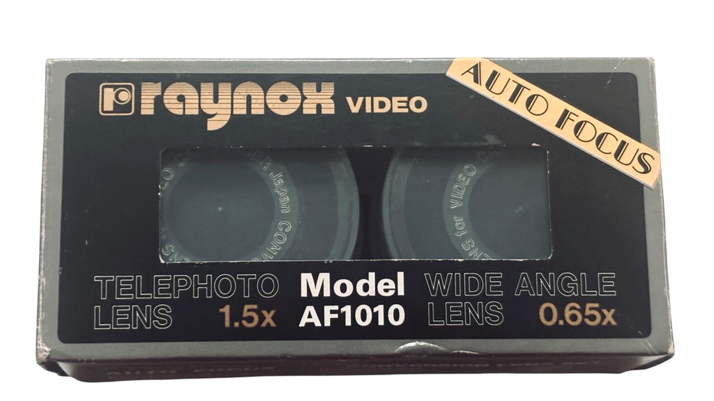 RAYNOX AF1010 Tele Wide Video Kit Auto Focus 0.65x 1.5x Telephoto Lens Camcorder