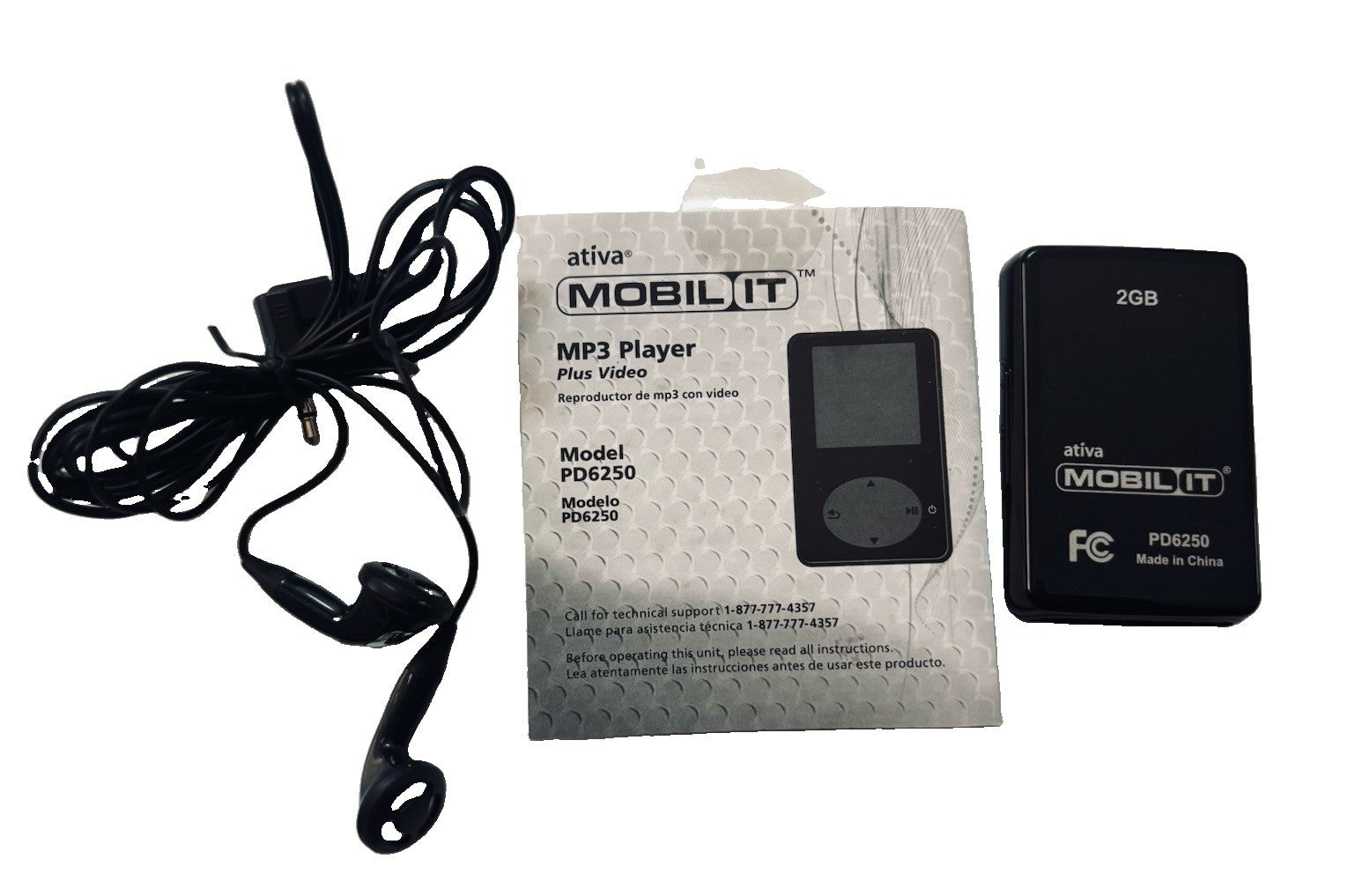 *Ativa MobillT Black ( 2 GB ) Digital Media Player