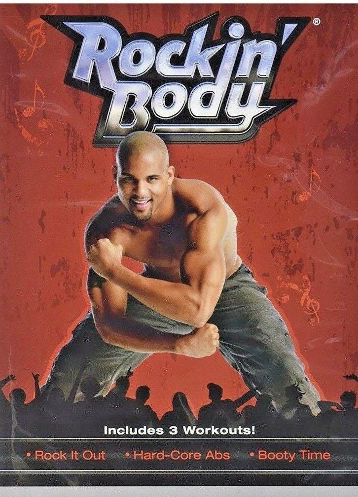 *Rocky Body HARD CORE DVD Workout-  ABS - BOOTY TIME" Rockin' NEW