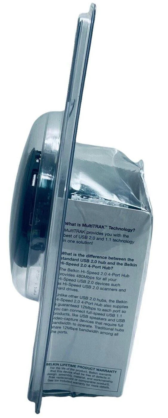 *USB 2.04 Port Hub High Speed F5U234V Compatible w/Windows 98 SE-2000 XP, Belkin