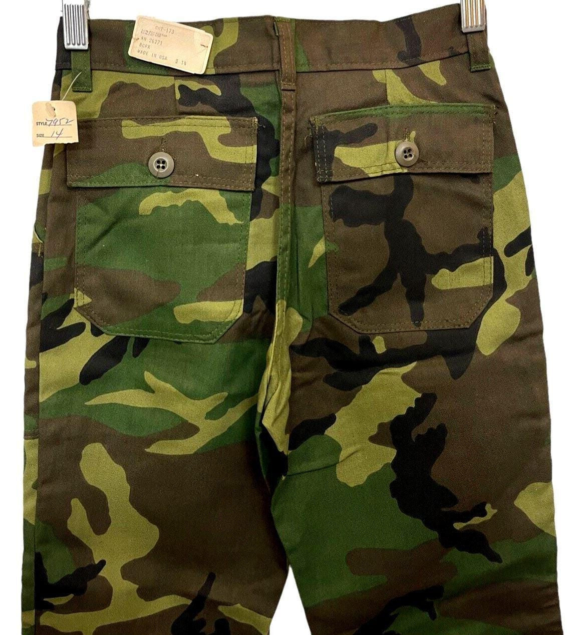 *Camouflage Boys Pants Size 14 - NEW WITH TAGS - MADE IN USA