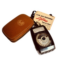 DECO LIGHT METER, ART DUAL PROFESSIONAL, ORIGINAL CASE & MANUAL~ VINTAGE