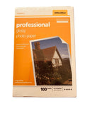 *Office Max Professional Glossy Photo Paper 4 x 6 in 100 Sheets NEW SEALED