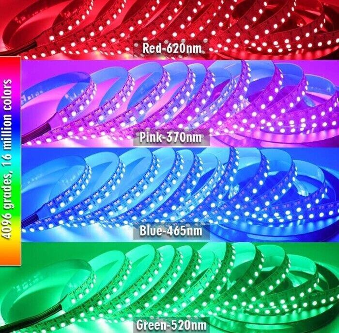 L5M Multicolor LED Strip Light, DC24 V 5 m/16.4 ft
