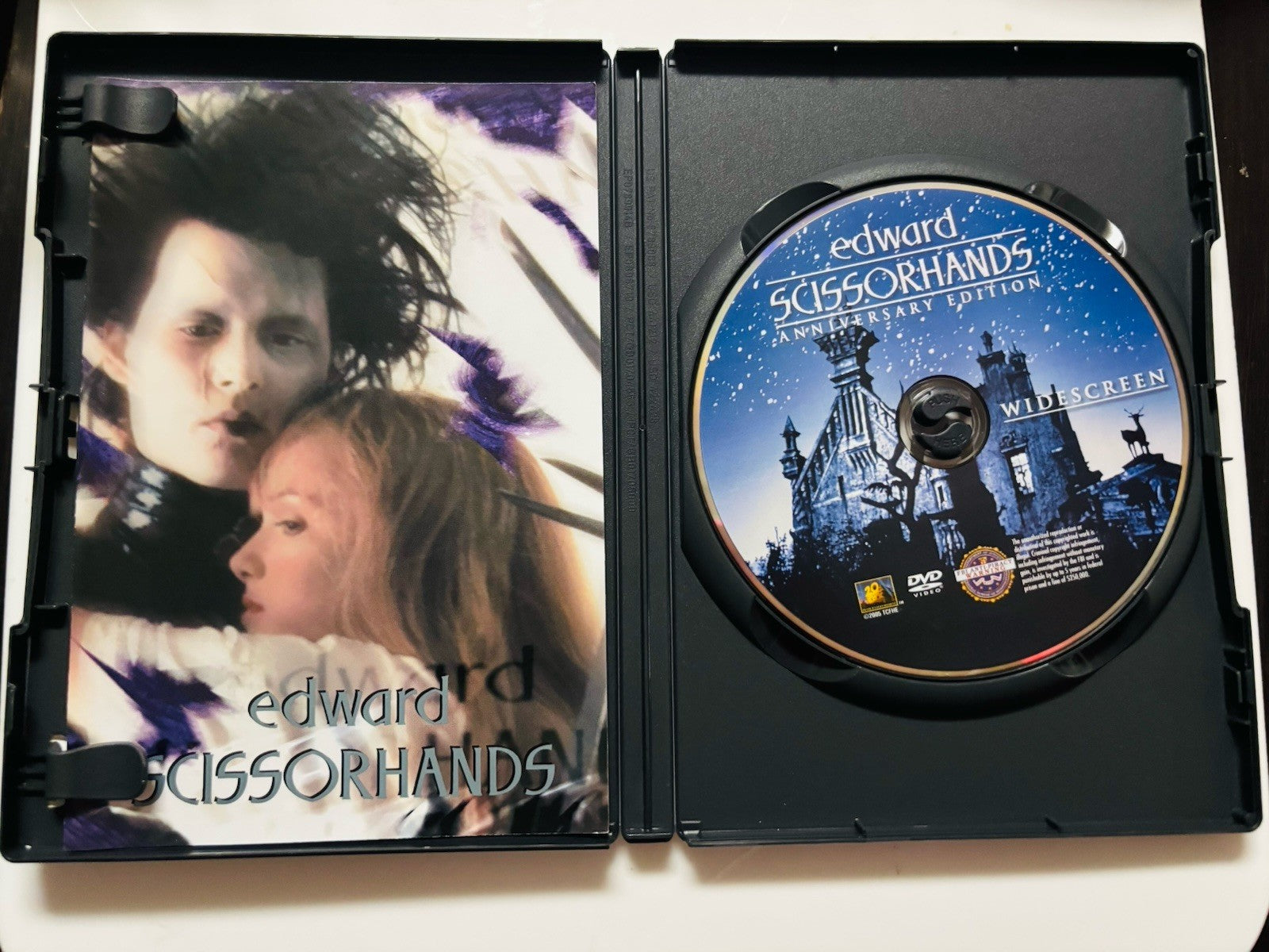 Edward Scissorhands (DVD, 1990)