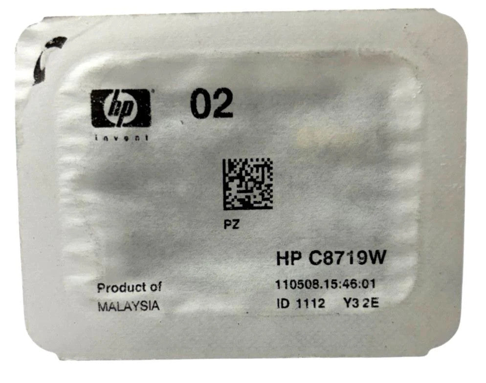 *NEW Ink Cartridges HP Invent C8719W 02 Series "BLACK"