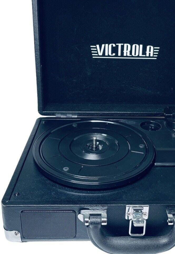 3-Speed Stereo Turntable - Black - Victrola VSC-550BT-BK - PARTS ONLY