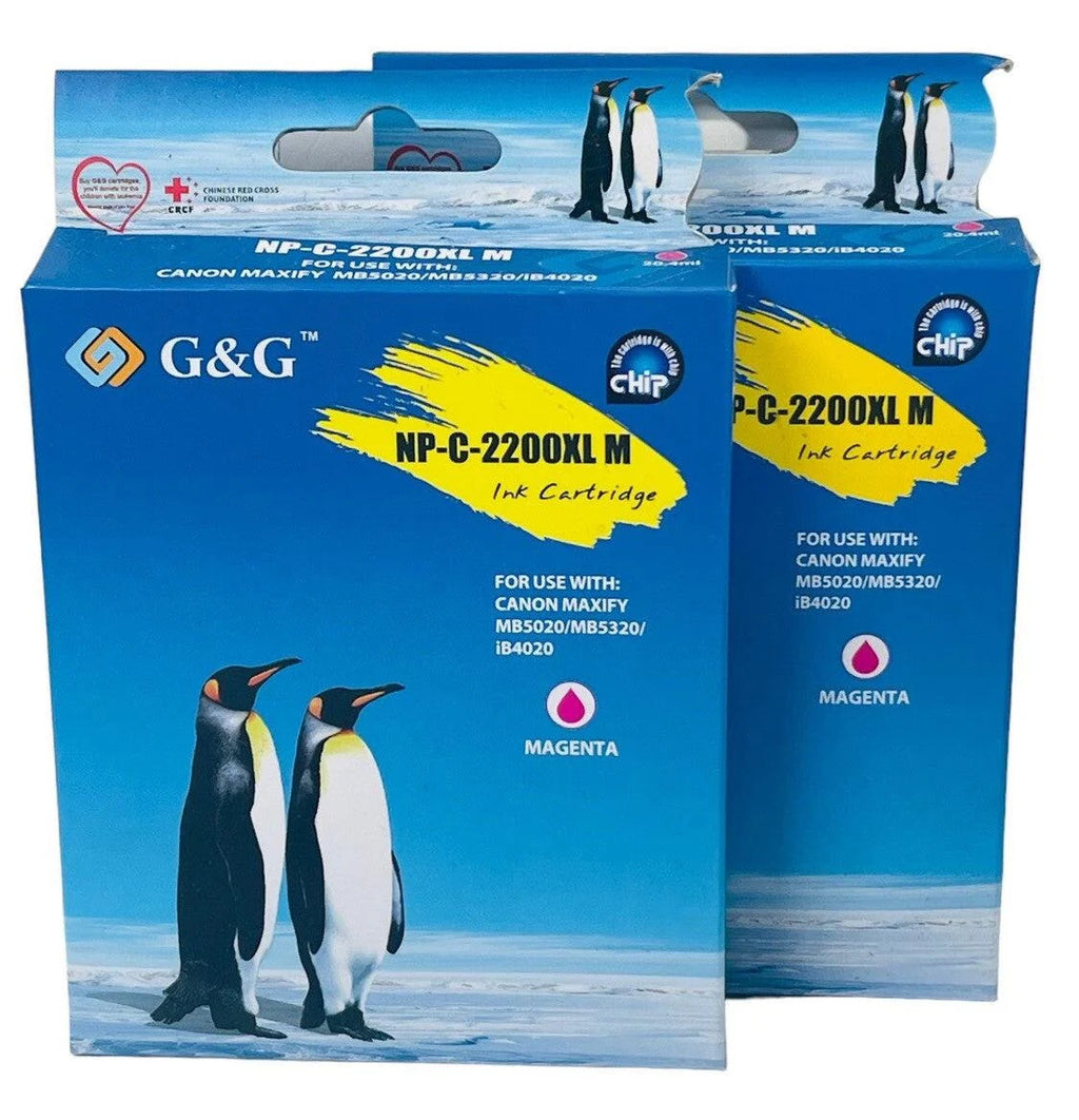 *G&G INK CARTRIDGE, COLOR-MAGENTA Model:NP-C-2200XL M