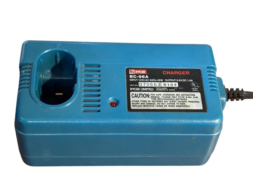 RYOBI CHARGER BC-96A - MADE IN JAPAN - WORKS GREAT - VERY GOOD CONDITION