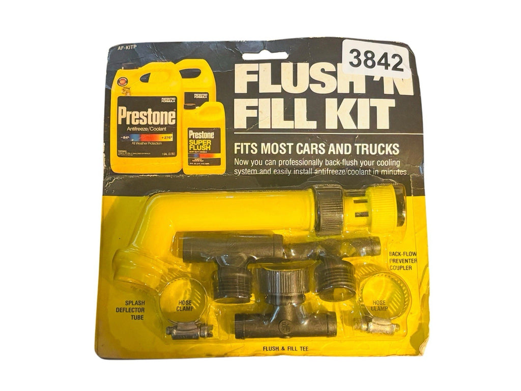 *Prestone Products AF-KIT-6 Flush 'N Fill Radiator Cleaner Kit New
