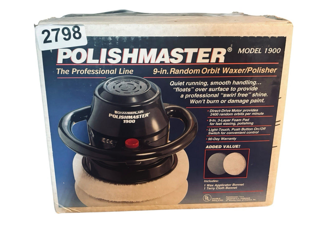 *POWERMASTER 1900 Waxer/Polisher 9” Chamberlain Professional Line w/Manual