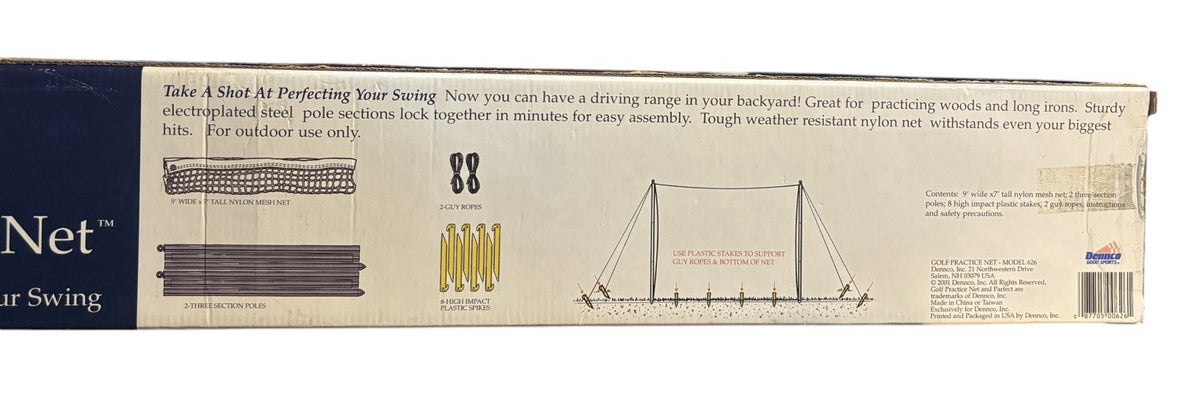 *Golf Practice Net 9 ft x 7 ft Parfect Golf Necessities "NEW"