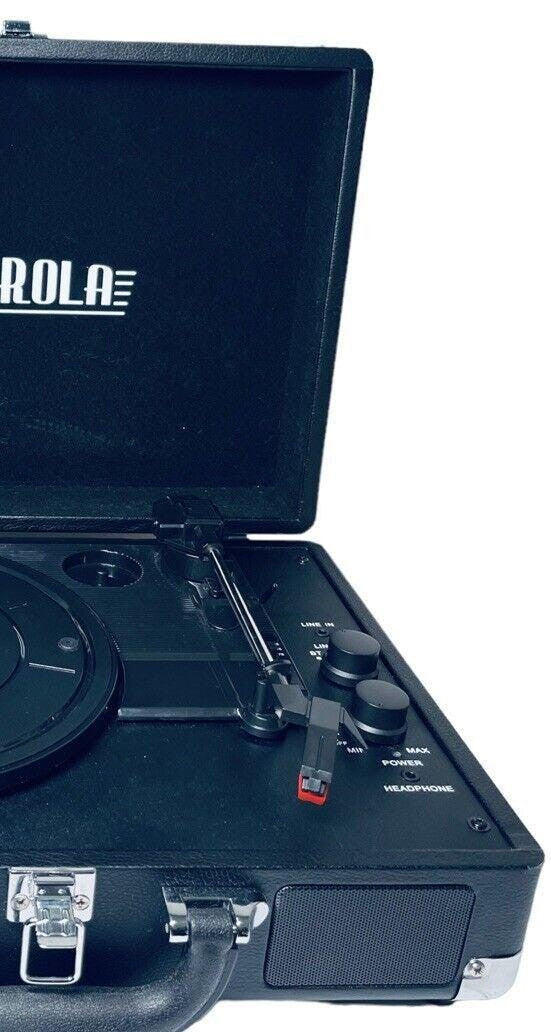 3-Speed Stereo Turntable - Black - Victrola VSC-550BT-BK - PARTS ONLY