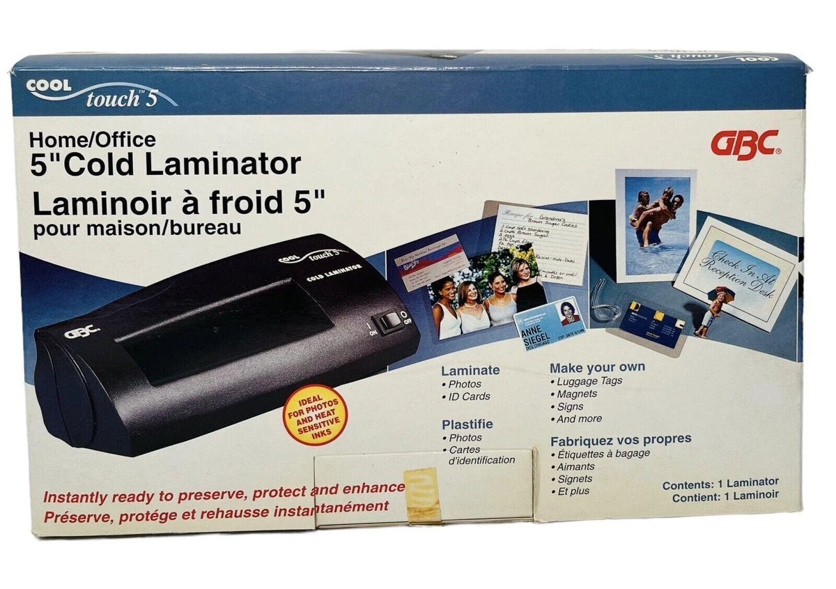 Home or Office Laminator 5'' Model CT-5 Electric, NEW