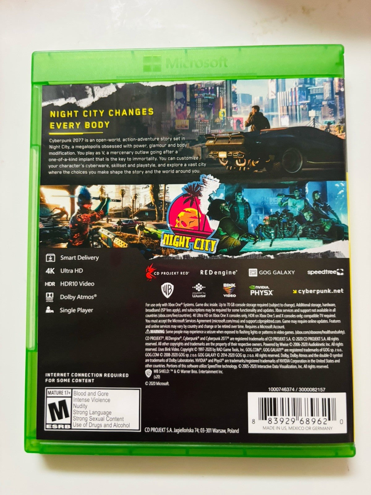 Cyberpunk 2077 - Microsoft Xbox One