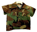 *YOUNG COMMANDOS Camouflage Shirt Boys Size 3, MADE IN USA - NEW