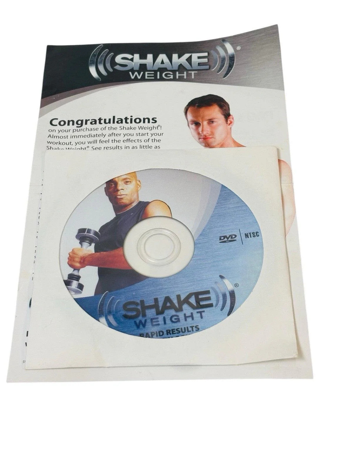 Exercise DVD Shake Weight For Men Pro Rapid Results Upper Body Sculpting