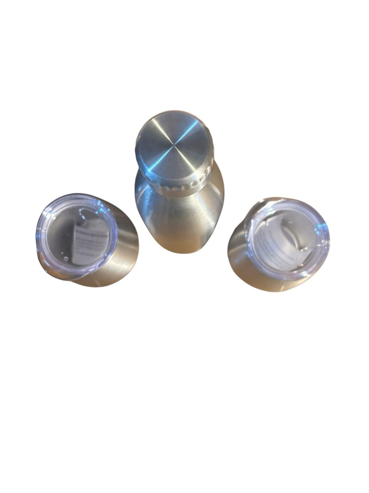 * Stainless Steel Vacuum 16oz Bottle with 2-10oz. Cups "QUES" Logo