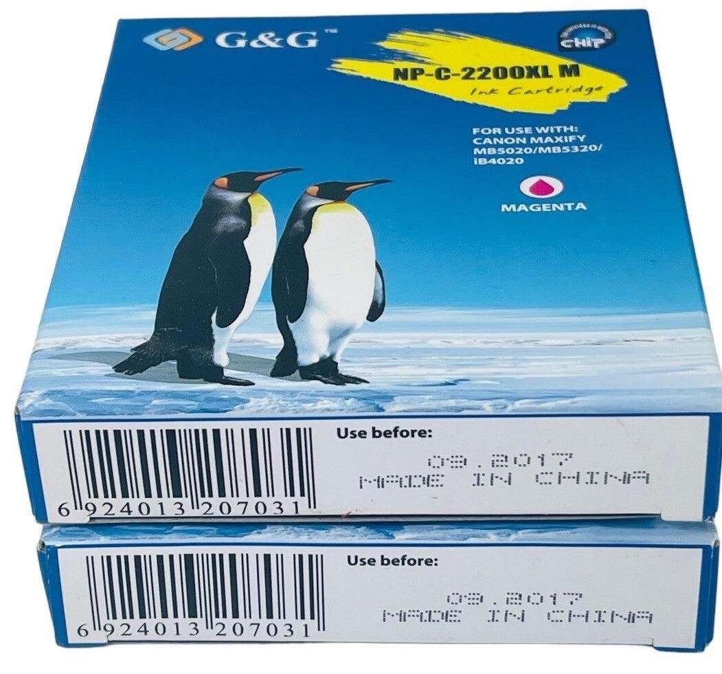 *G&G INK CARTRIDGE, COLOR-MAGENTA Model:NP-C-2200XL M