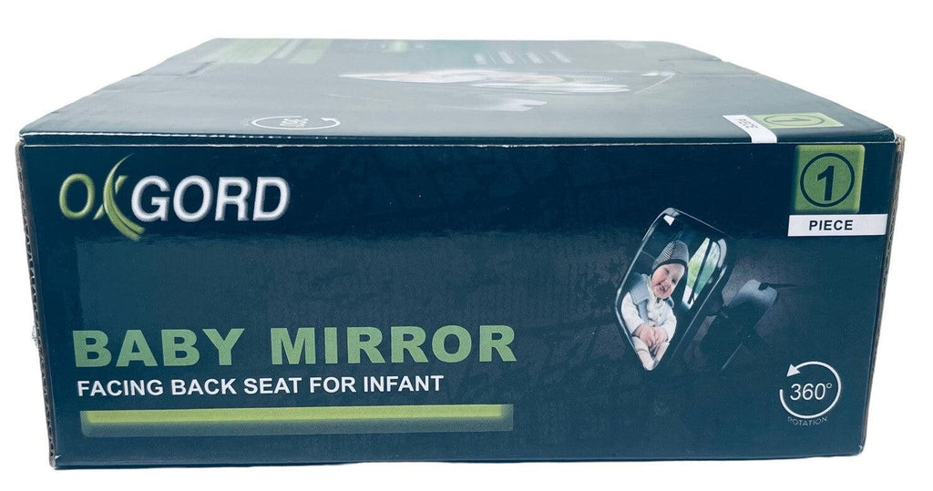 *AUTO BABY MIRROR FACING BACKSEAT FOR INFANT (1-PEICE) OXGORD NEW/FACTORY SEALED