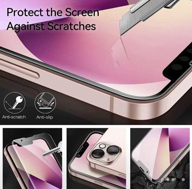 *iPhone 14 Pro Max Tempered Glass Screen & Camera Lens Protector Super Strength