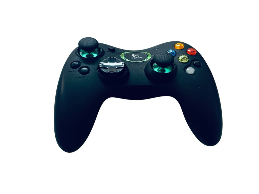 *Logitech Cordless Precision Xbox Controller Black (963321-0403) No Dongle ML447