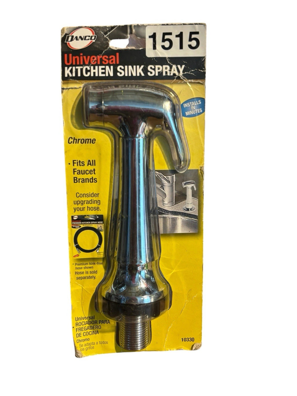 Danco KITCHEN SINK SPRAY PREMIUM UNIVERSAL CHROME #10330. Factory Sealed New 