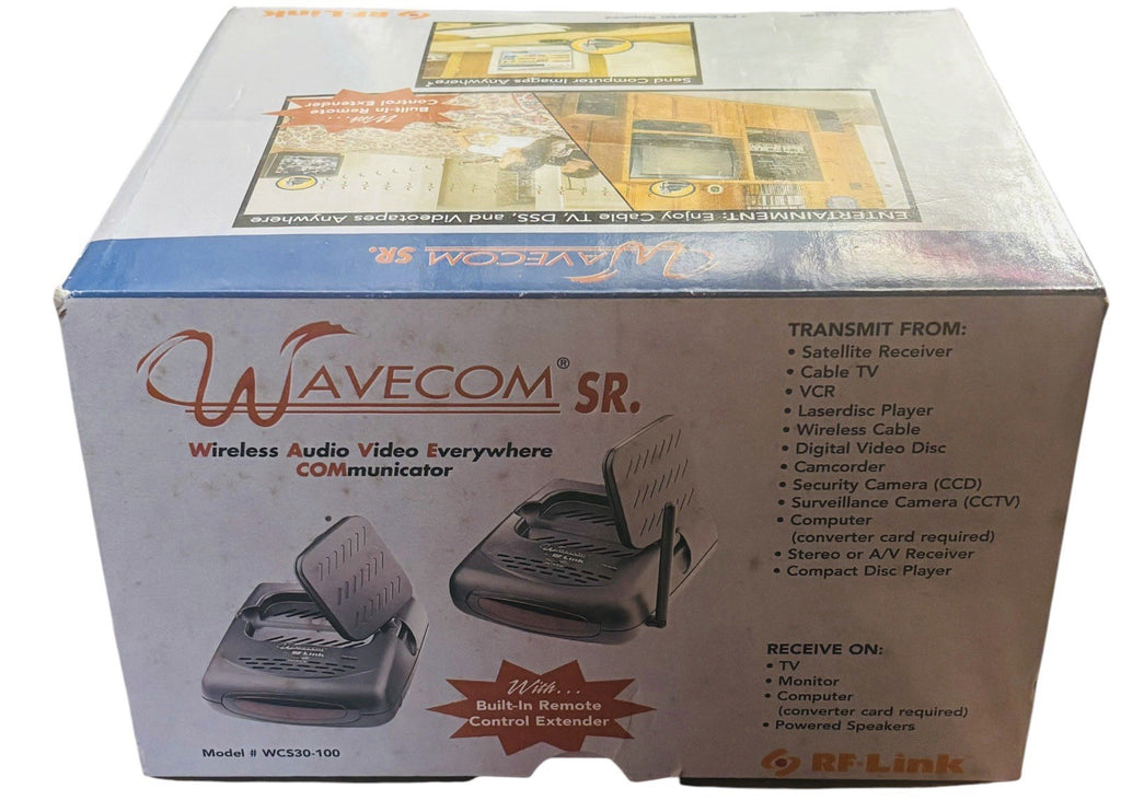 VTG WaveCom Sr. (Tx 888 / Rx 999) Wireless Audio Video Everywhere Communicator 