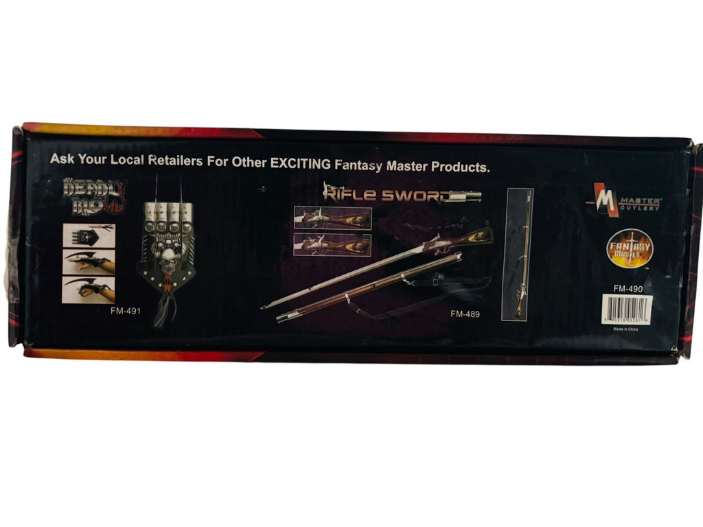 *Fantasy Master FM-490 "Wild Tracker" Trench Knife Original Box