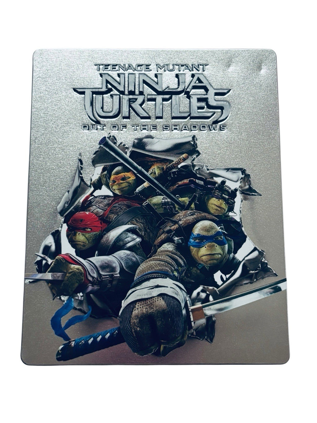 *2016 Teenage Mutant Ninja Turtles Blu-ray + DVD, MOVIE Out of the Shadows