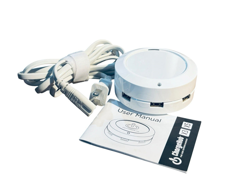 *ChargeHub X3 USB Supercharger Charge up to 3 USB devices fast!