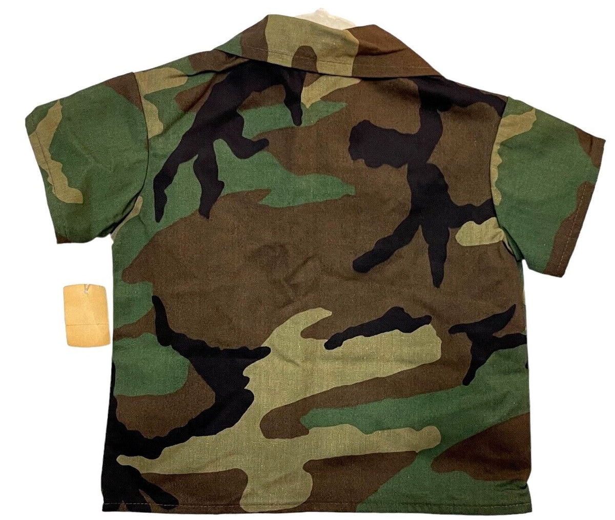 *Young Commandos Camouflage Shirt Size 4 "NEW