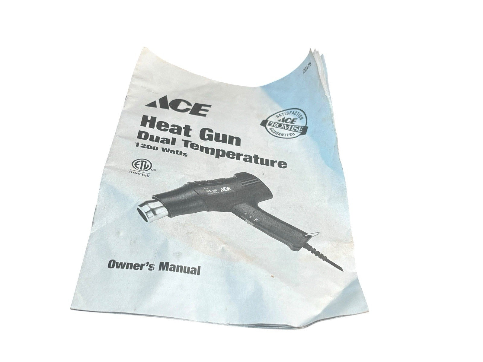 Ace Heat Gun 20176 1200W Dual Temp Electric Paint Stripper Shrink Wrap Tool