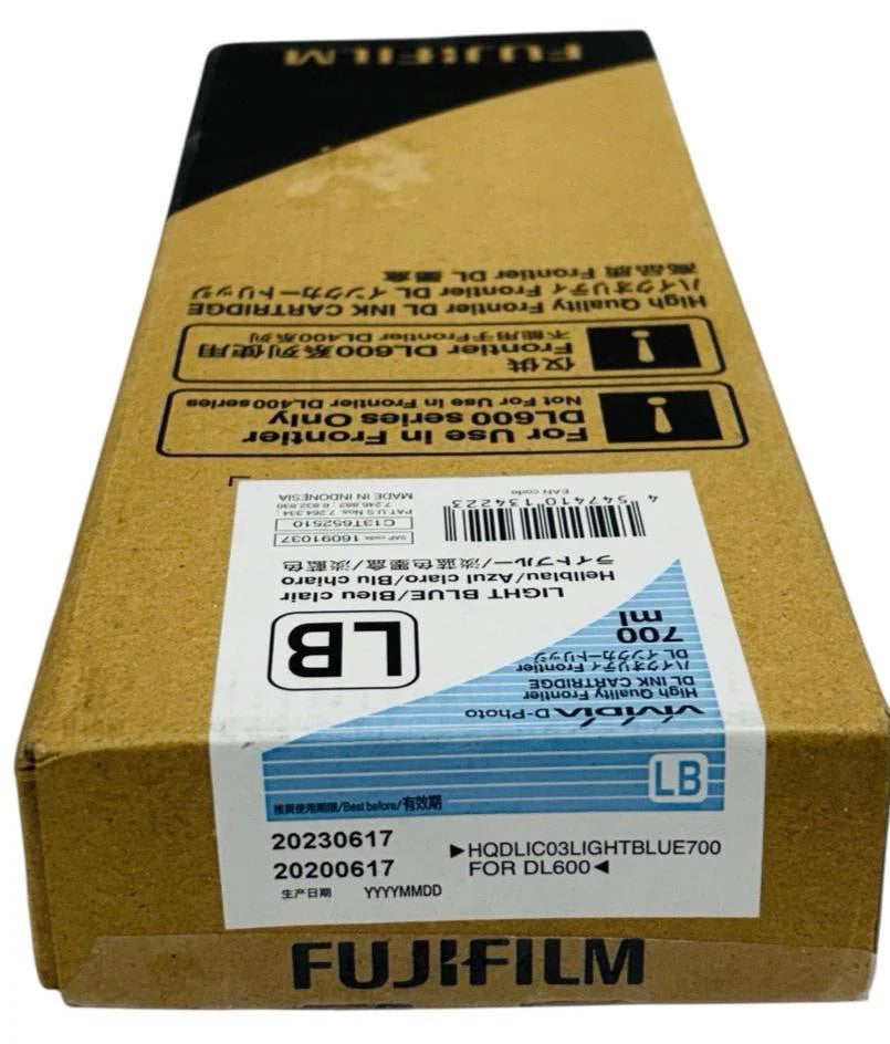 *Genuine Light Blue Ink 700ML For Frontier DL600 DL650 ~ FujiFilm 16091037 NEW