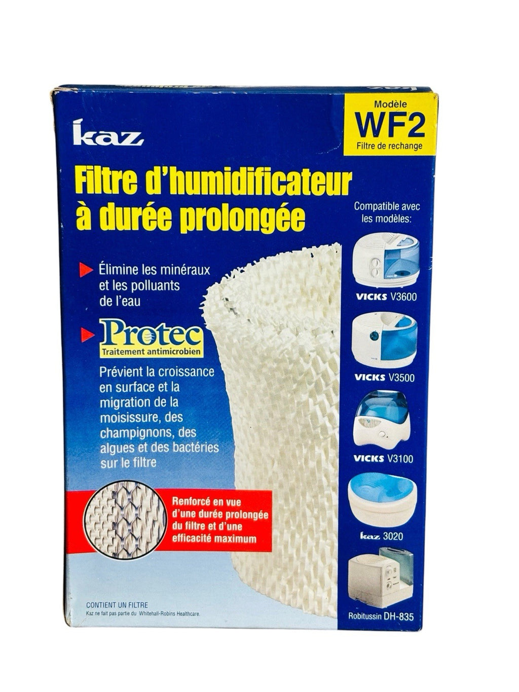 Kaz (WF2) Humidifier Filter Replacement, White