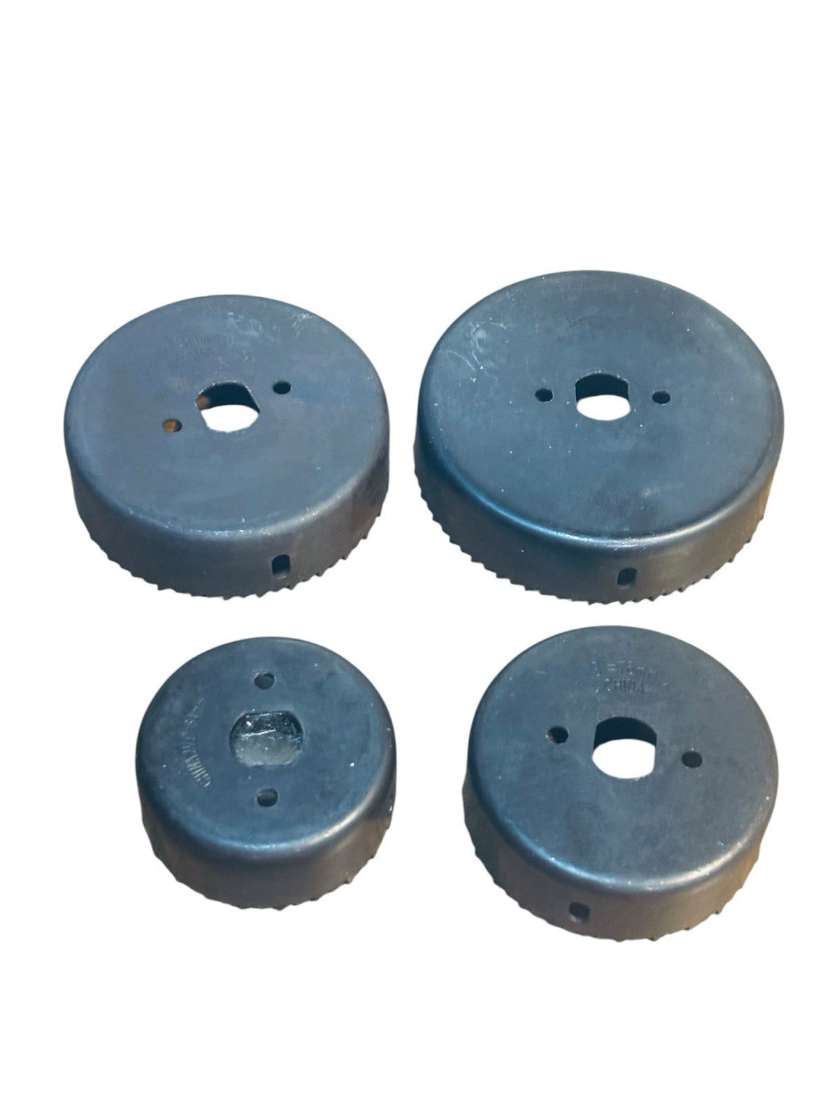 8 Piece Hole Saw Large Diameter Carbon Steel Hole Saw Set - Hole Saw Bit Cutter