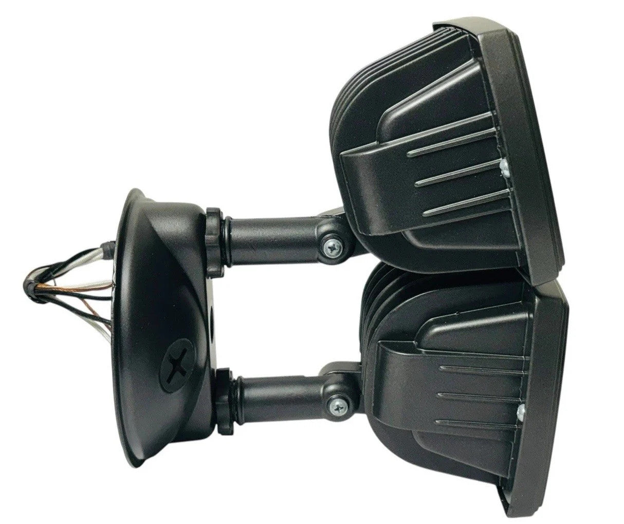 Flood Lights, 1-Head Bronze Outdoor Flood Lights, CAV8-2, Set of 2, New.