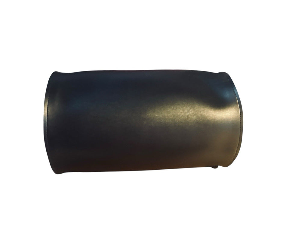 *Motorcycle Saddlebag FRONT HANDLE LEATHER L 15.5 X H 5 X R 27.5 W/Straps