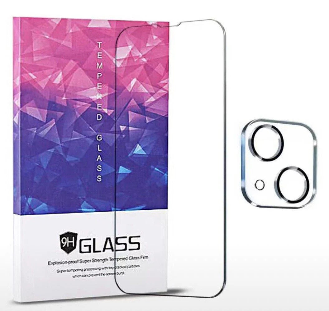 *iPhone 14 Max Tempered Glass Screen & Camera Lens Protector Super Strength